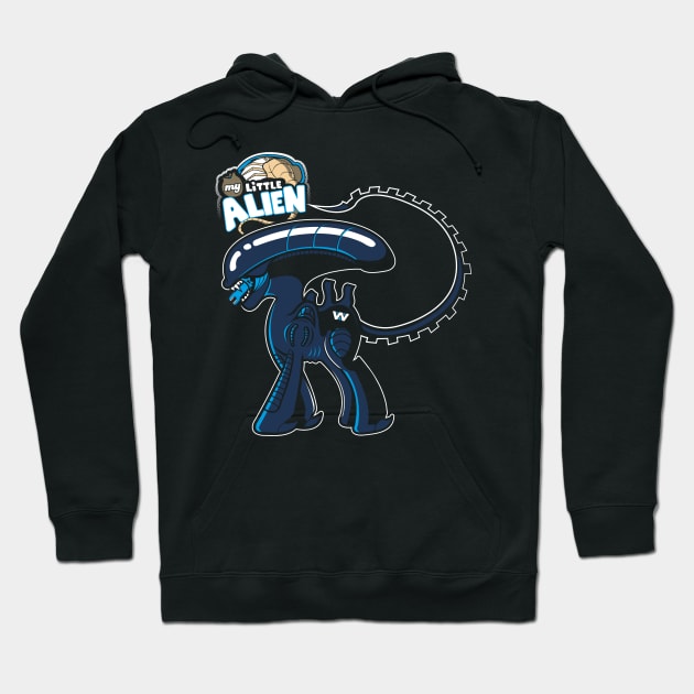 My Little Alien Hoodie by Ratigan